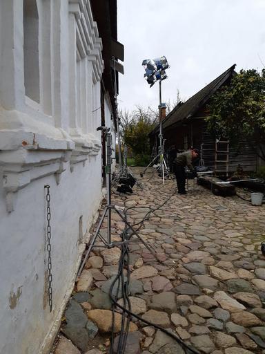 Съемки сериала Угрюм река в городе Суздаль 14 октября 2019 года