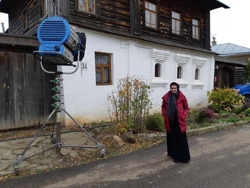 Съемки сериала «Угрюм река» в городе Суздаль 14 октября 2019 года