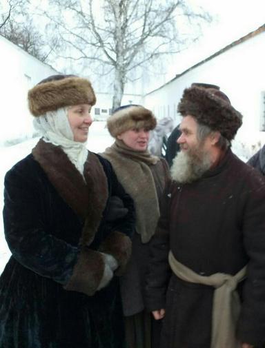 Съемки сериала Угрюм река в городе Суздаль 24 декабря 2019 года