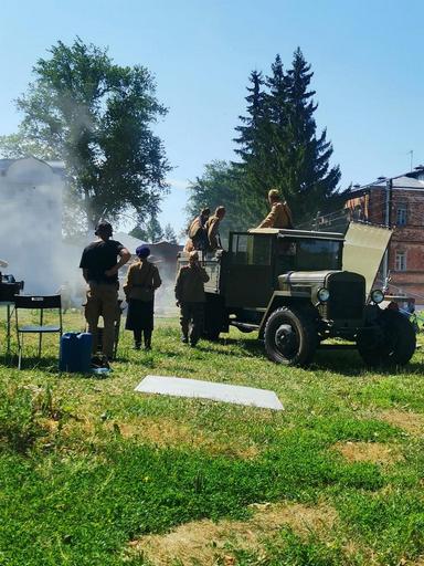 Съемки сериала В парке Чаир в городе Суздаль 18 июля 2021 года