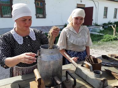 Съемки сериала В парке Чаир в городе Суздаль 21 июня 2021 года