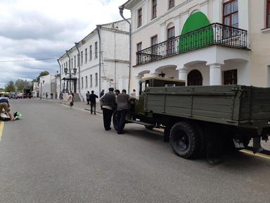 Съемки сериала В парке Чаир в городе Суздаль 30 июня 2021 года